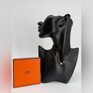 Hermes Mini Pop H Pendant Necklace